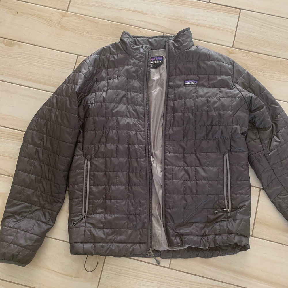 Patagonia Gray Puffer Jacket